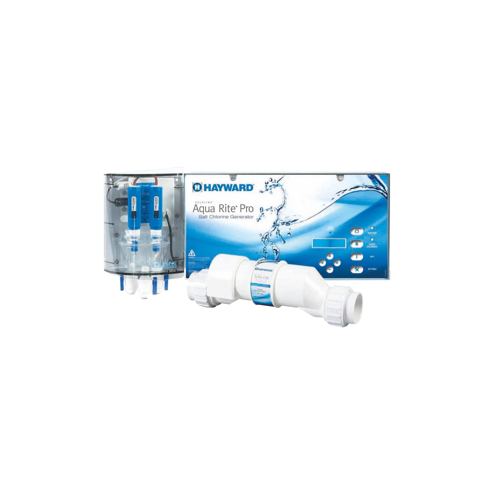 Électrolyseurs - Hayward Pool Europe - AquaRite Pro au sel fiable et performant avec technologie T-CELL et contrôle pH automatique_0