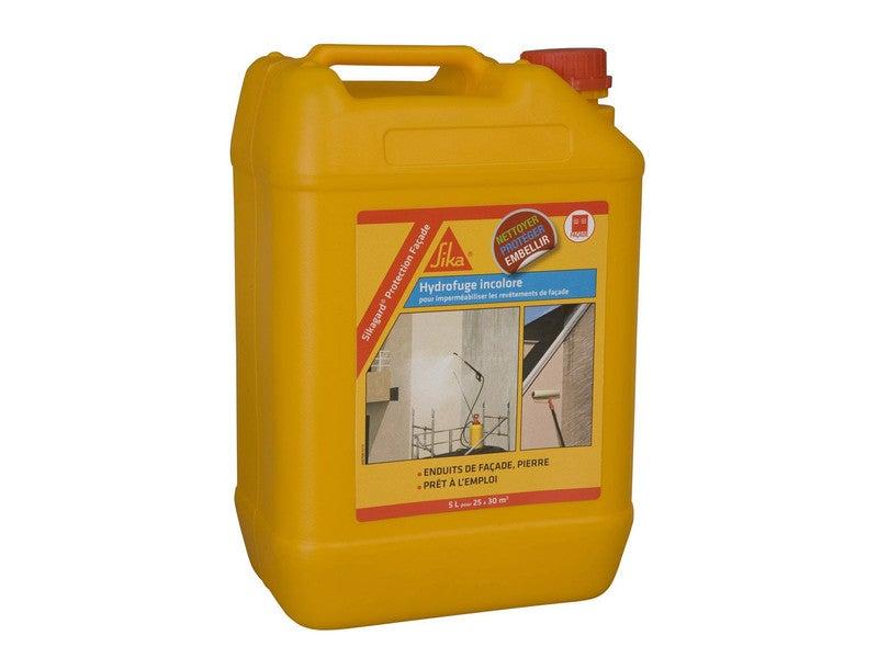 Imperméabilisant SIKA Sikagard - incolore - 5L pour façade/toiture/sol_0