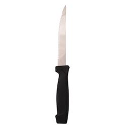 METRO PROFESSIONAL Couteau à steak, acier inoxydable 13/0, 8 pièces - noir inox 4337182226673_0