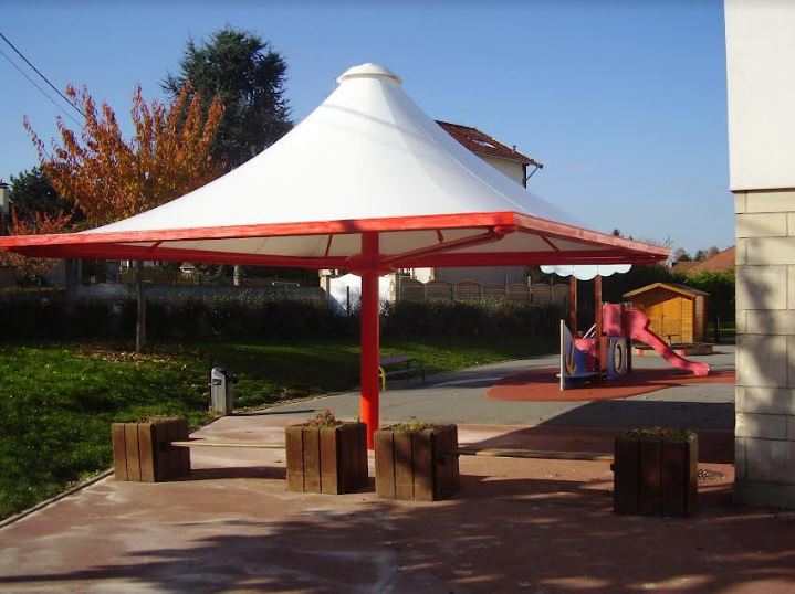 Préau d'école