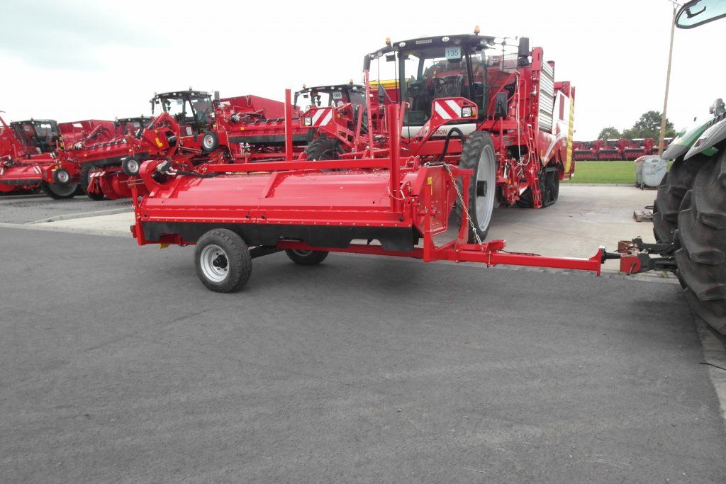Récolteuse automotrice TW 400 - ASA-LIFT - longueur 6100 mm - chariot de transport pour broyeur de fanes HT 400_0