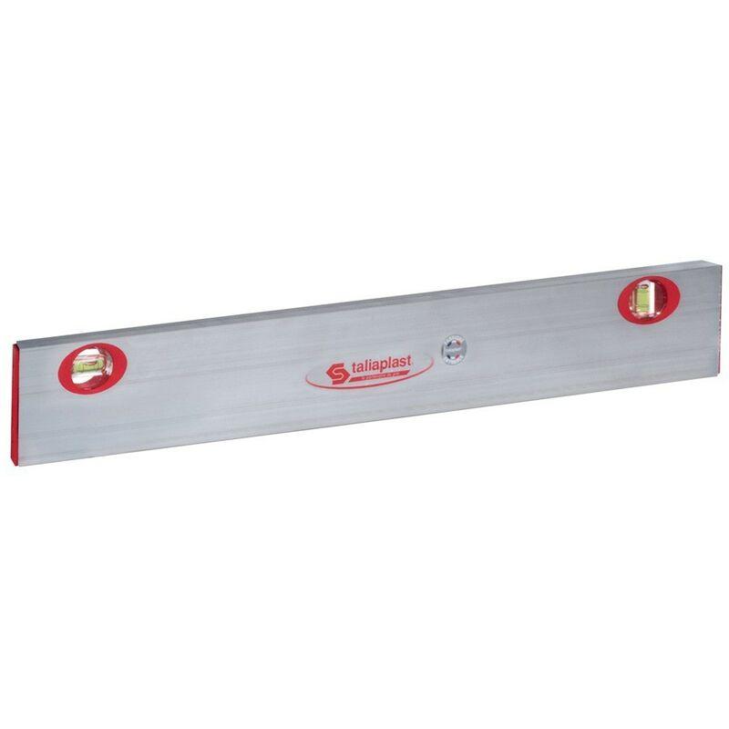 Règle Aluminium Rectangulaire 2,50m SOFOP Taliaplast - Outil Maçon 100x18 Mm