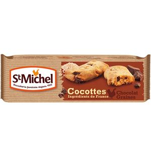 ST MICHEL BISCUITS COCOTTES CHOCOLAT ET GRAINES 140 G_0