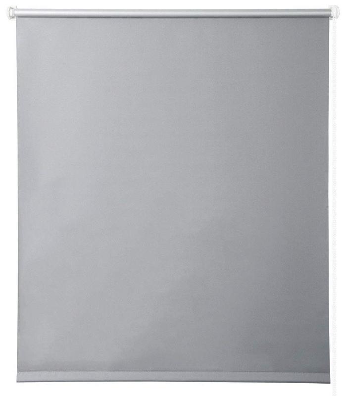 Store enrouleur occultant polyester Sun Blockout - Montage rapide sans perçage - Pour portes et fenêtres - 50 x 160 cm - Gris - Réf 19_0000850_0
