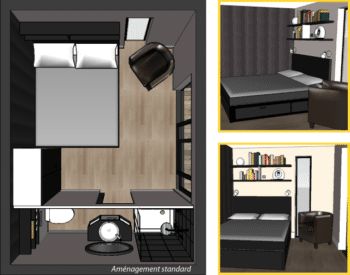 Studio de jardin - My Garden Loft - 4,14 x 2,90 m avec chambre et salle d'eau_0