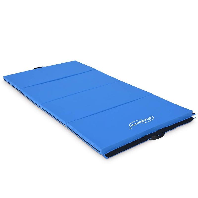 Tapis de Fitness et Yoga Pliable Antidérapant Tapis de Sol Gym Pilates Sport 