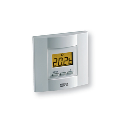 THERMOSTAT D'AMBIANCE FILAIRE À TOUCHES POUR PAC RÉVERSIBLE TYBOX 51 6053036