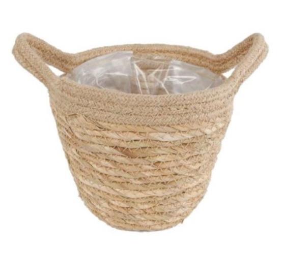 Van Manen Amanda - Pot de fleurs 18 cm en roseau naturel - Gifts Amsterdam_0