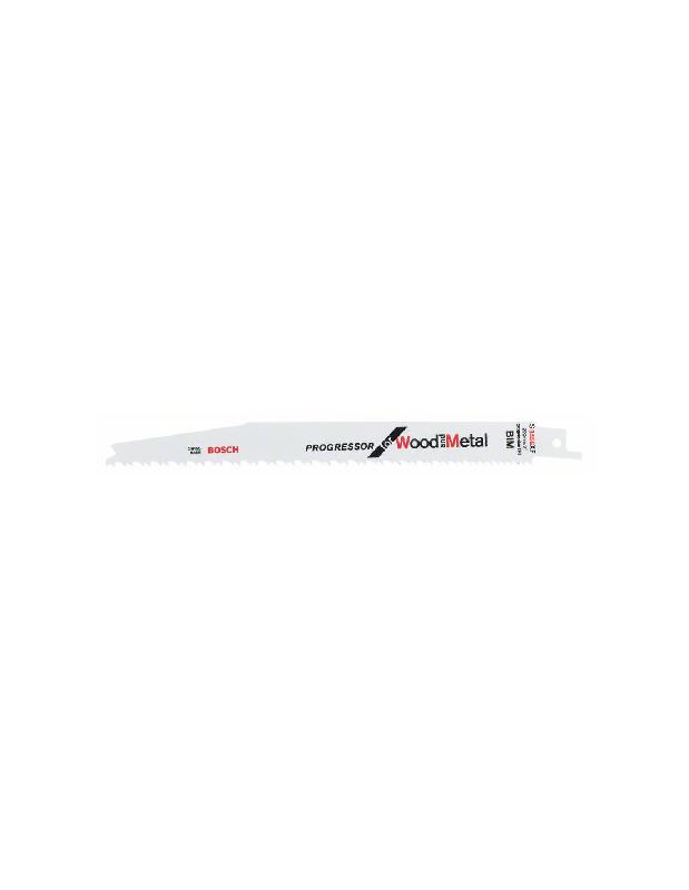 LAMES DE SCIE SABRE S 3456 XF PROGRESSOR FOR WOOD AND METAL PACK DE 25 - BOSCH - 2608657938