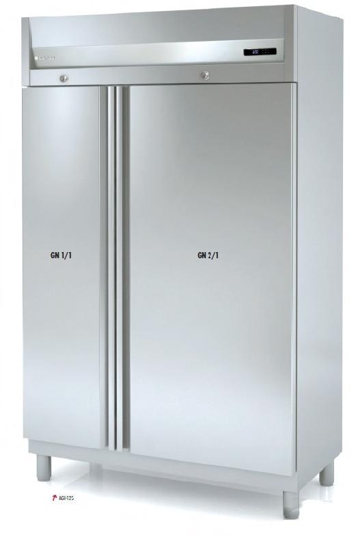 Armoire réfrigérée négative - 2 portes - Gastro 1/1 et 2/1 - 750 L_0