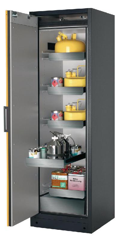 ARMOIRE SÉCURITÉ Q-PEGASUS-90 Q90.195.060.WDAC GRIS/JAUNE - MANUTAN COLLECTIVITÉS