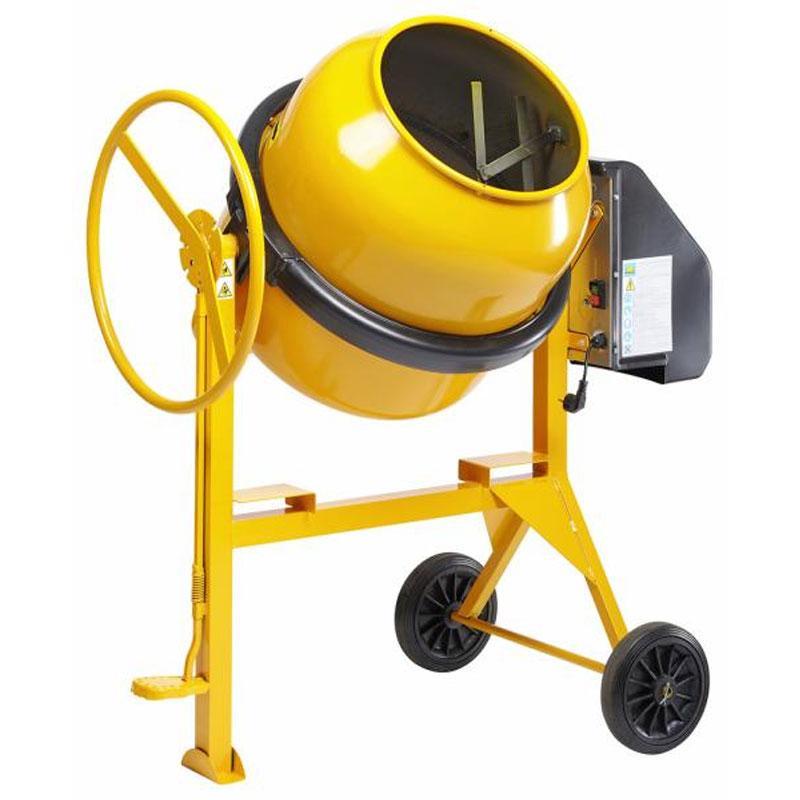 Bétonnière électrique professionnelle BT PRO 170 - 160 litres - Protection totale - HAEMMERLIN - Réf. 315517001_0