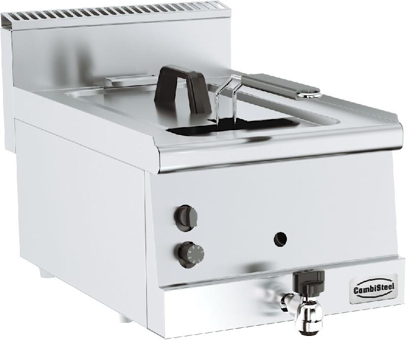 Friteuse à gaz 1x8L Base 600 - Combisteel 7178.0080 - Compacte et puissante pour les professionnels_0