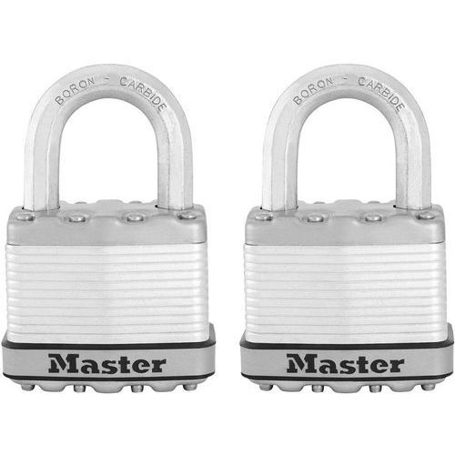 CADENAS À CLÉ EN ACIER LAMINÉ EXCELL - MASTER LOCK