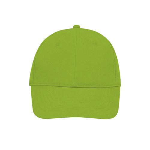 CASQUETTE 6 PANNEAUX EN COTON UNI
