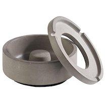 CENDRIER ELEMENT, GRIS - LOT DE 2