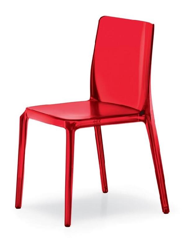 Chaise Blitz - Polycarbonate - Couleurs opaques et transparentes disponibles_0