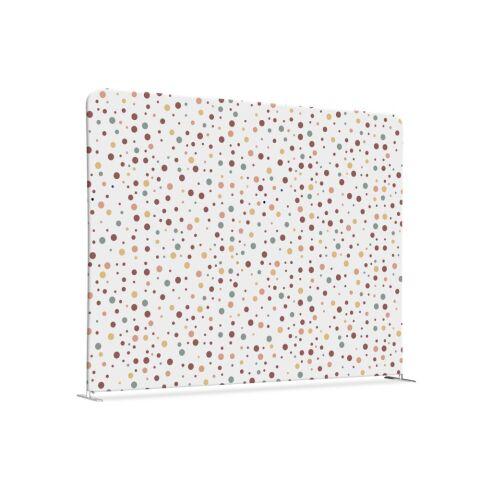 CLOISON EN TISSU 150-150 DOUBLE POINTS COULEUR TERRE