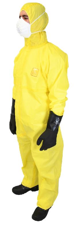 Combinaison jetable segepro 3b/4b/5b/6b en1073 en14126 jaune t4 - SEGETEX-EIF - cj304 - 791519_0