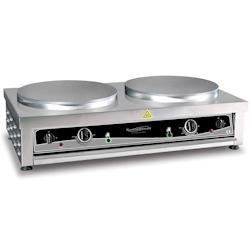 CombiSteel Crêpière professionnelle double électrique   2 x Diamètre 400 mm - 0641094470975_0