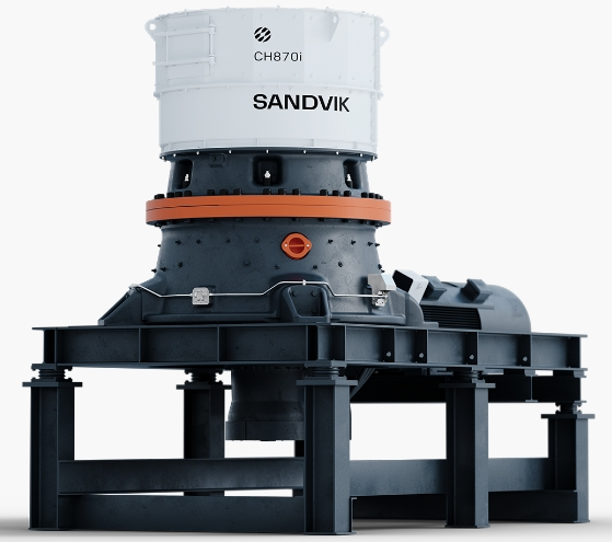 Concasseurs à cône stationnaires série 800i - Sandvik CH870i - Grande capacité et technologie avancée_0