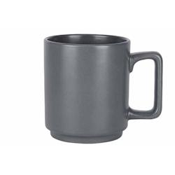 COSY & TRENDY Tasse  D9X10,5 H cm 45 cl Grès Alto gris, 32 pièces - gris Grès 5413103_0
