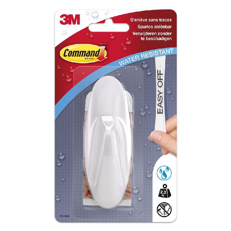 CROCHET DESIGNER AVEC BANDES RESISTANTES A L'EAU - BLANC - 1 CROCHET 2 GRANDES BANDES - 2,3 KG
