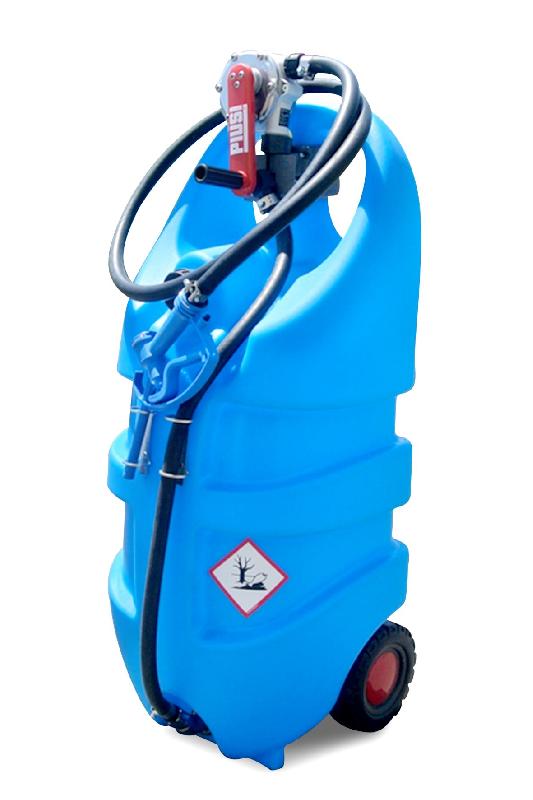 Caddy ravitailleur AdBlue mobile 110L en PE pompe manuelle + pistolet MW Tools TAD110M_0