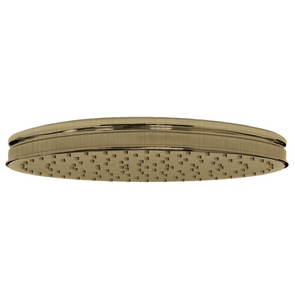 DOUCHE DE TÊTE ANTICALCAIRE DIAM.310MM LAITON VIEILLI MAT - TRES 29933703LM