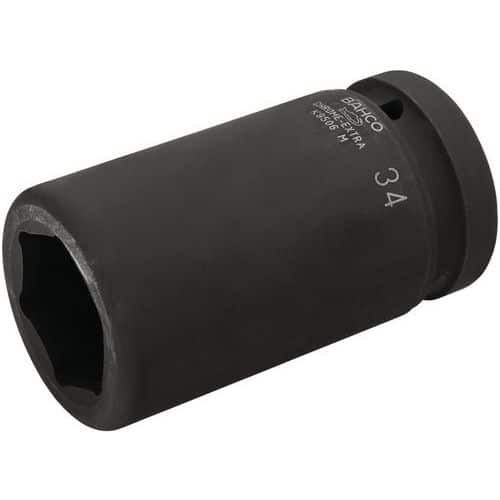 DOUILLE À CHOCS LONGUE 1 6 PANS 41MM PHOSPHATÉE - BAHCO