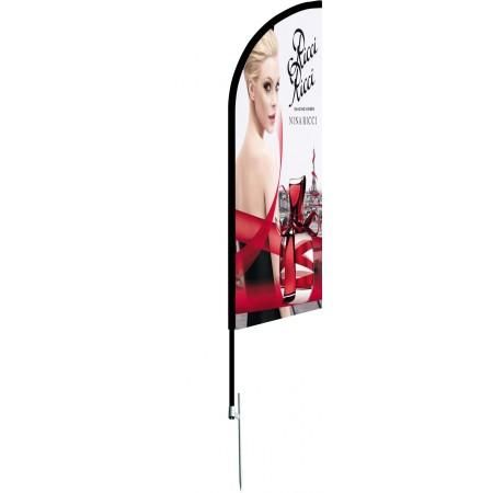 DRAPEAU PLUME 2M