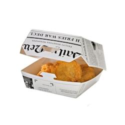 ECOLOMIQUE - 50 Pcs - Boîte burger carton 