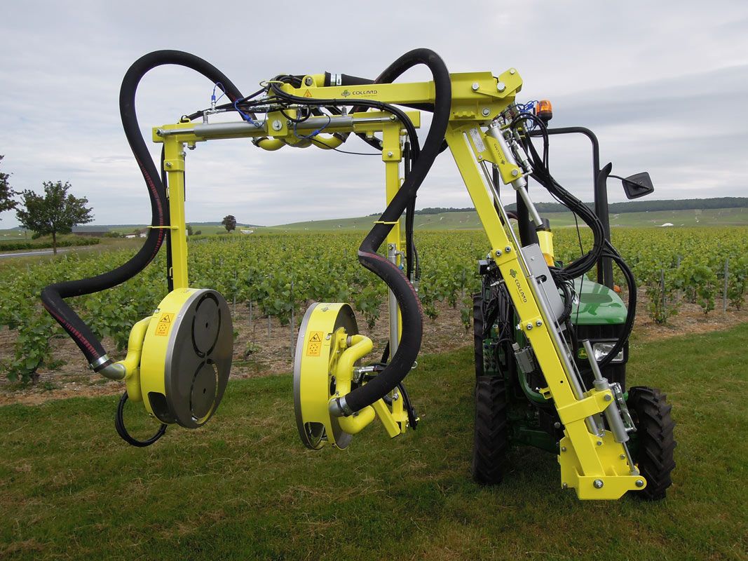 Effeuilleuse - ets colard - pour vignes larges châssis lzp polyvalent_0