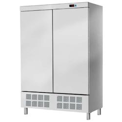 EURAST - Armoire frigorifique 2 portes doubles 560 x 542 - 1400x720x2070 mm - 340 W 230/1V - 74020609 - gris inox 74020609_0