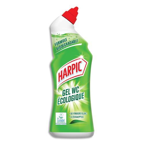 FLACON DE 750ML GEL WC HARPIC - ECOLOGIQUE AVEC DU VINAIGRE BLANC - PARFUM EUCALYPTUS