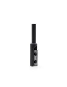 FRAISE À DÉFONCER À PLAQUETTES - DIAMÈTRE 22 MM - HAUTEUR 29.5 MM - QUEUE DE 8 MM