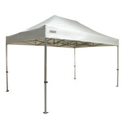 FRANCE BARNUMS tente pliante pro 3x4,5m - alu 55mm/pvc 580g norme m2 - blanc - france-barnums - blanc aluminium 230s_0