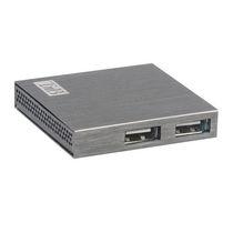 HUB AUTO-ALIMENTÉ 4 PORTS USB TNB - ALUMINIUM