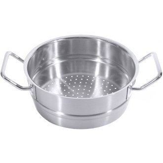 INSERT POUR CUISEUR À VAPEUR, DIAMÈTRE DE 28 CM, HAUTEUR 12 CM, CONTENANCE 7 LITRES