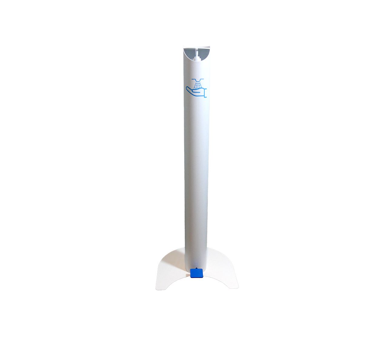 Jano - borne avec pédale mécanique - Elecom - 97,9 cm - pour 1 bouteille de gel hydroalcoolique_0