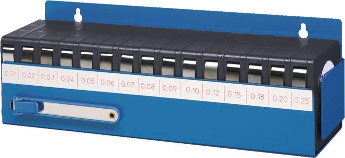 Jeu de rubans jauge épaisseur 0,01-0,25 mm - INOX - longueur 5 m - largeur 12,7 mm - PROMAT_0