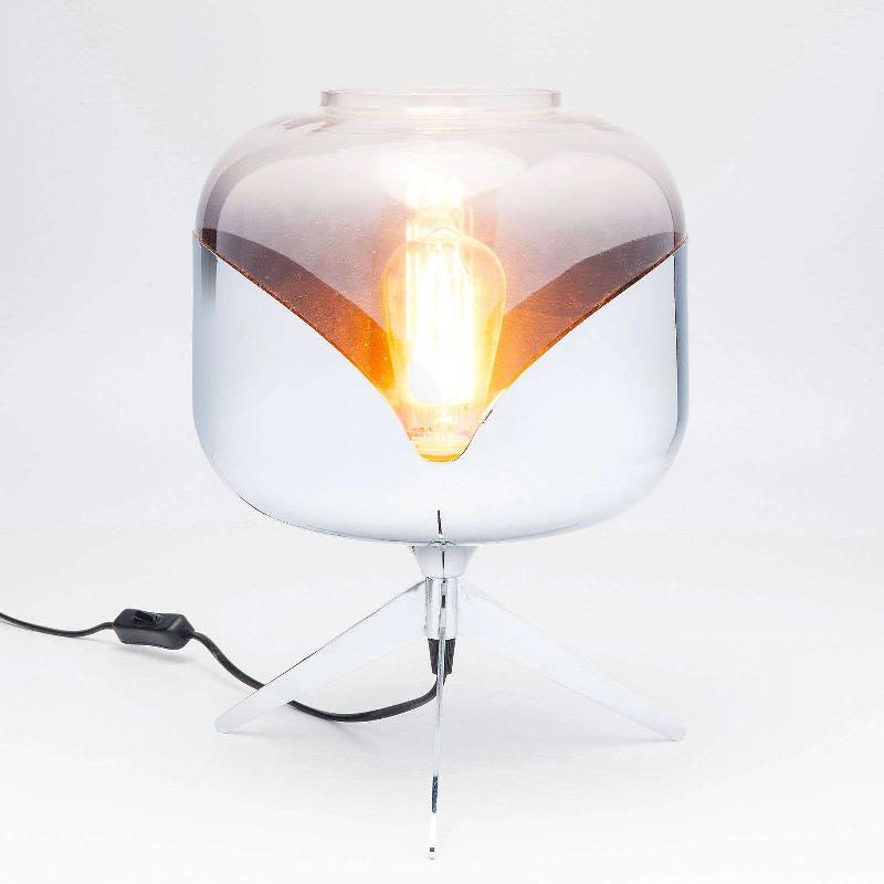 KARE CHROME GOBLET BALL LAMPE À POSER