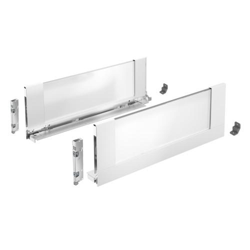 KIT TIROIR CASSEROLIER INLAY AVANTECH YOU - HAUTEUR 187 MM - L 450 MM - BLANC HETTICH