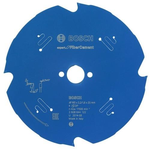 LAMES DE SCIES CIRCULAIRES DIAMANT EXPERT - POUR FIBROCIMENT - 230 MM AL30 MM BOSCH