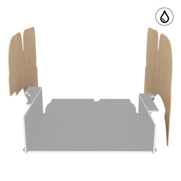 Latéraux en contreplaqué vernis - Protections pour véhicules utilitaires - Marque Renault_0