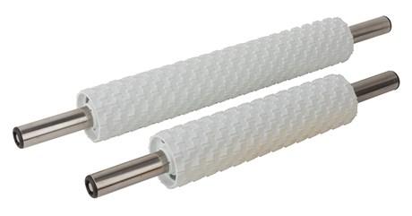 MATFER - ROULEAU À PÂTISSERIE VANNERIE ABS & POIGNÉES INOX 380 MM D.60 MM - 140108