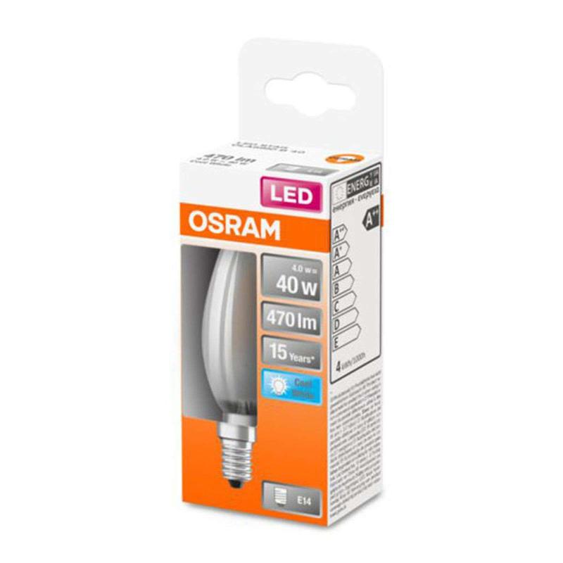 OSRAM CLASSIC B AMPOULE LED E14 4 W 6 500 K MATE