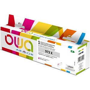 OWA Cartouche d'encre remanufacturée, compatible pour HP 973X, F6T83AE - Cyan_0