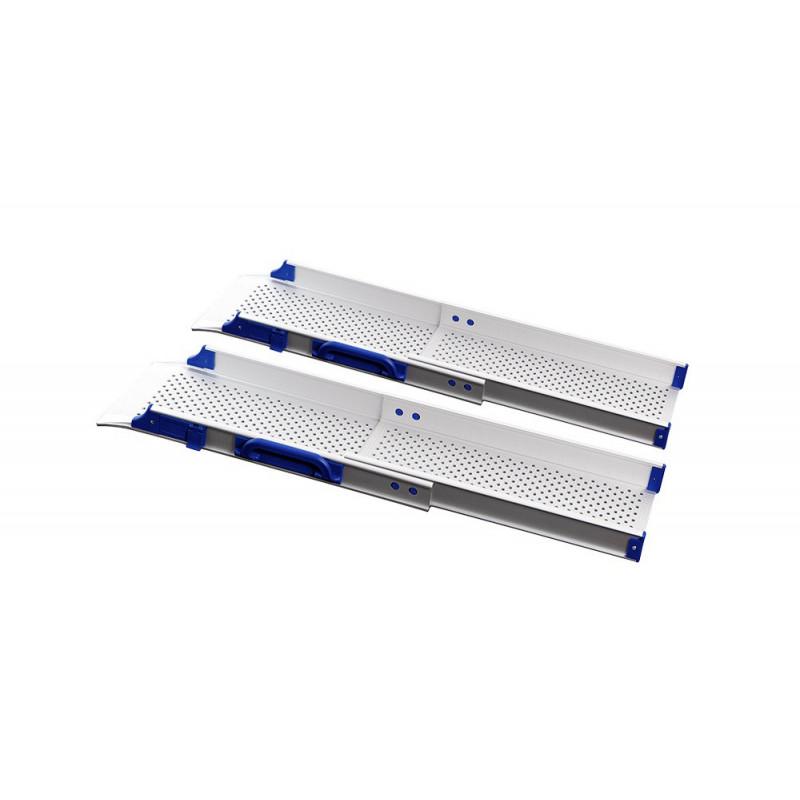 Paire de rampes d'accès télescopiques FEAL - 5 longueurs disponibles - solides, légères et antidérapantes_0
