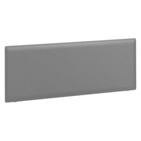 PANNEAU ÉCRAN ACOUSTIQUE POUR BUREAU DROIT ECLA L 120 CM GRIS PERLE - FIXATION BLANCHE
